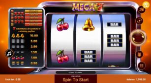 Mega 7 (Spadegaming) demo play free 2