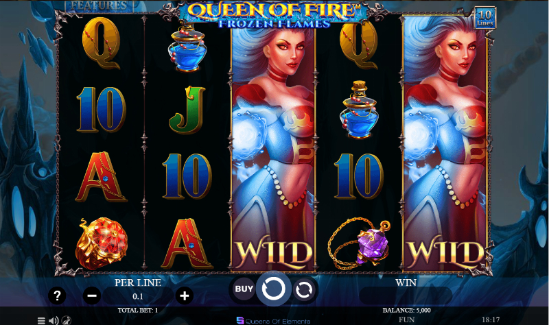 Queen Of Fire – Frozen Flames
