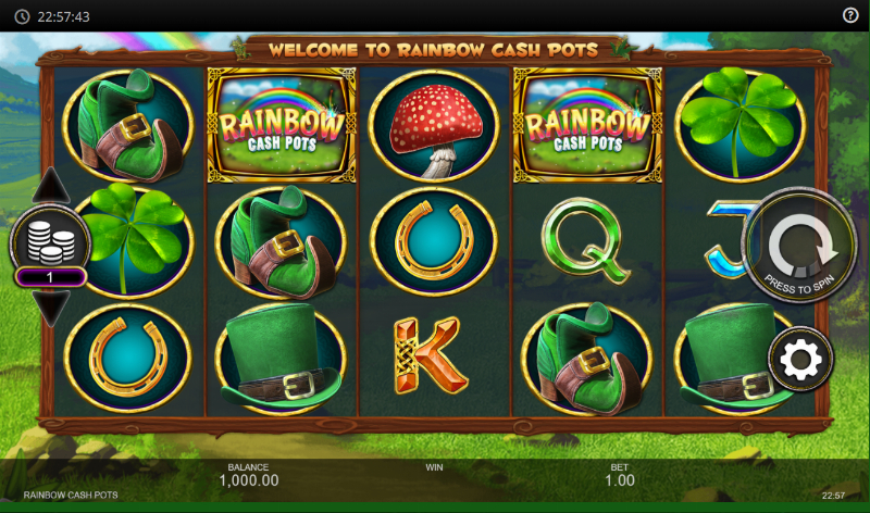 Rainbow Cash Pots