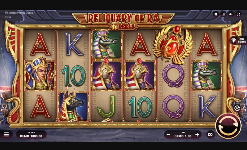 Reliquary Of Ra 6 Reels