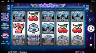 Retro Reels: Diamond Glitz demo play free 0