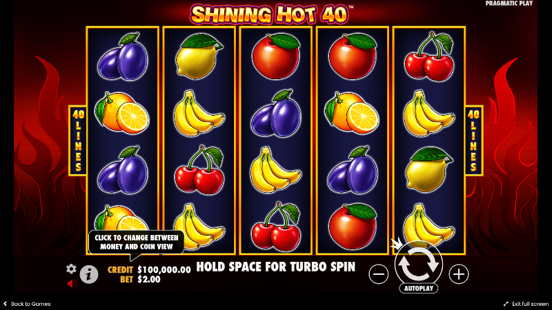 Shining Hot 40