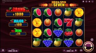 Shiny Fruity Seven 10 Lines Hold And Spin demo play free 0