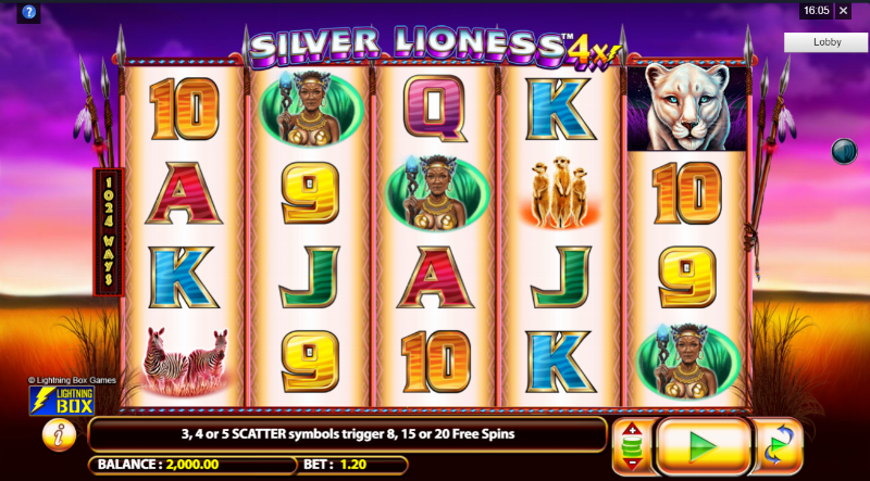 Silver Lioness 4X