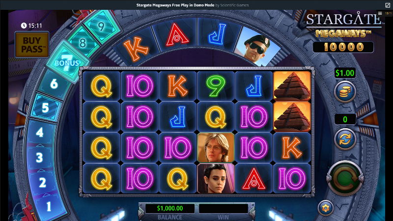 Stargate Megaways