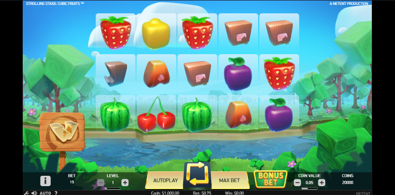 Strolling Staxx Cubic Fruits