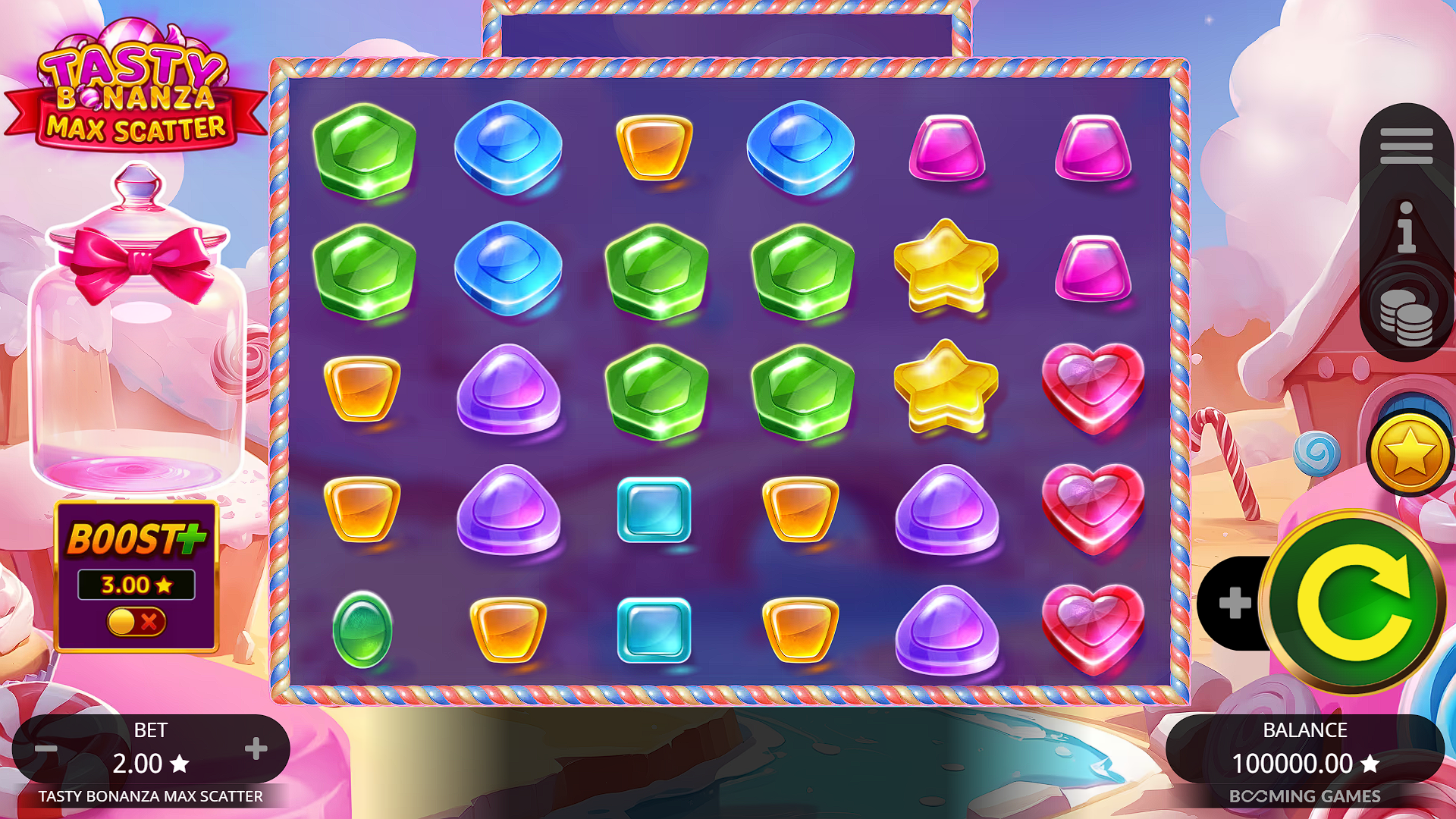 Tasty Bonanza Max Scatter
