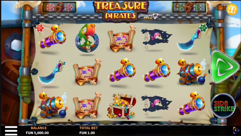 Treasure Pirates Lightning Chase