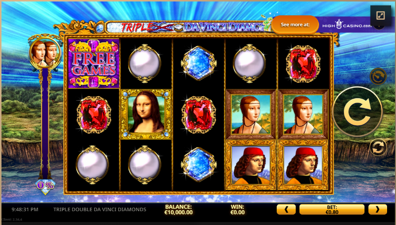 Triple Double Davinci Diamonds