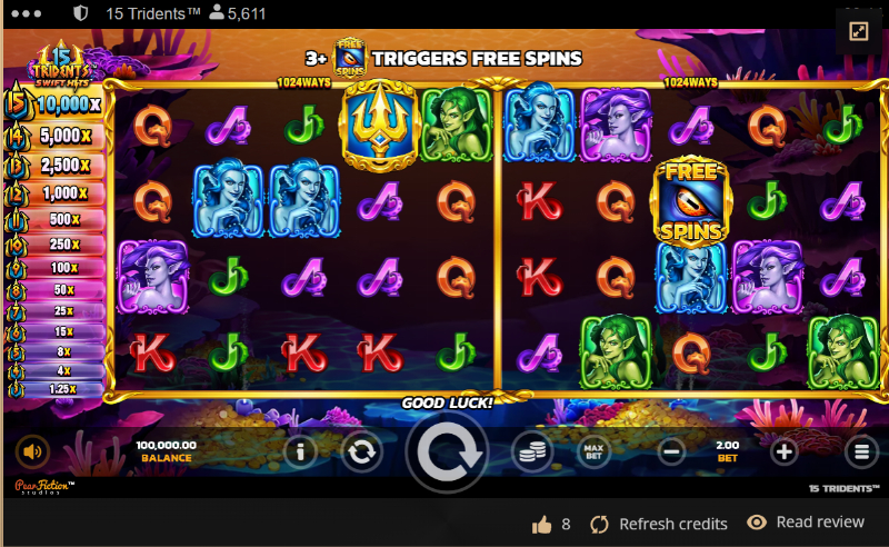 15 Tridents