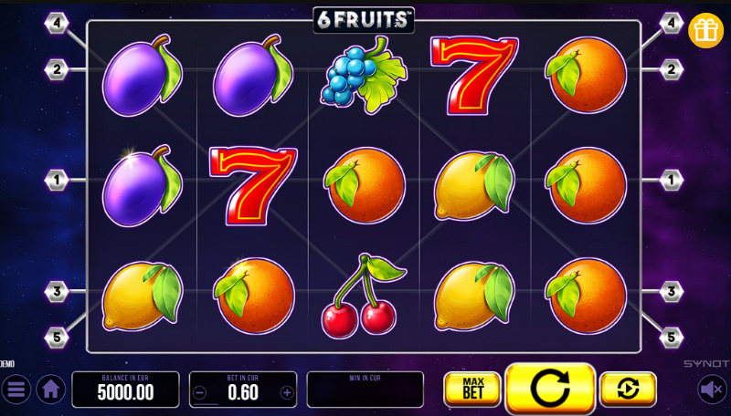 6 Fruits