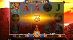 Aztec Spell 10 Lines demo play free 0
