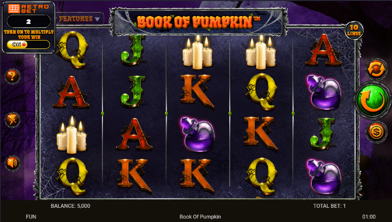 Book Of Pumpkin (Retro Gaming)