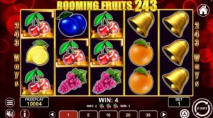 Booming Fruits 243 demo play free 1