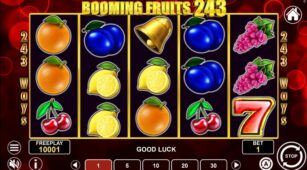 Booming Fruits 243 demo play free 3