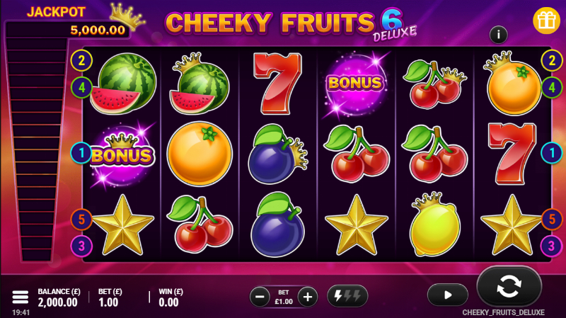 Cheeky Fruits 6 Deluxe