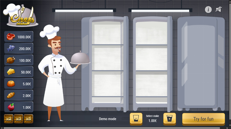Chefs Menu
