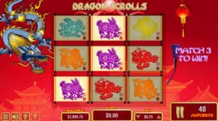 Dragon Scrolls demo play free 0