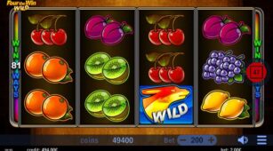 Four The Win Wild demo play free 0