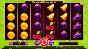Fruits On Ice Collection 40 Lines demo play free 1