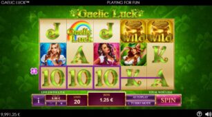 Gaelic Luck demo play free 1