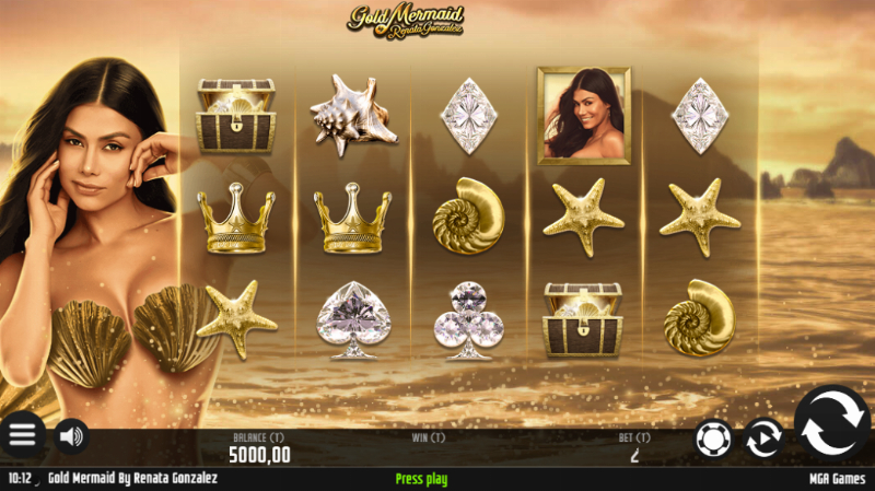 Gold Mermaid