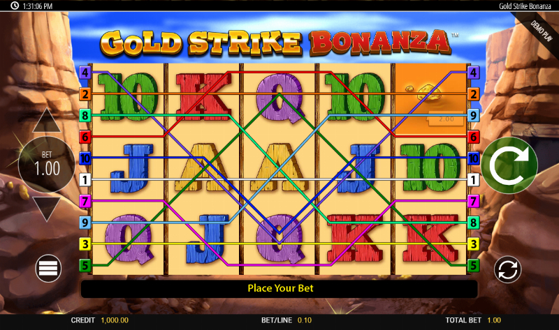 Gold Strike Bonanza Fortune Play