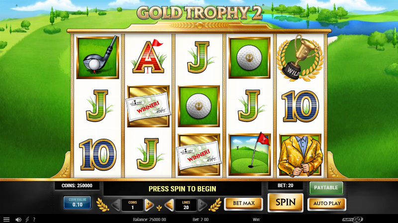 Gold Trophy 2