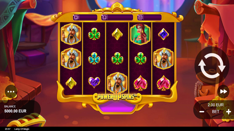 Lamp Of Magic Powerupspins