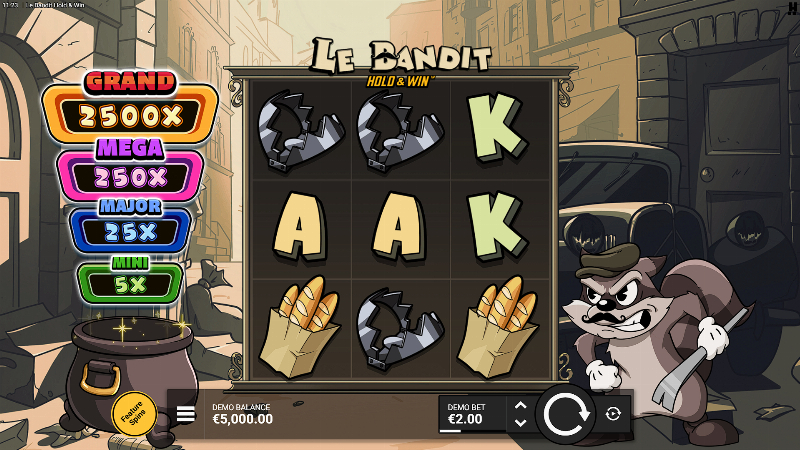 Le Bandit Hold & Win