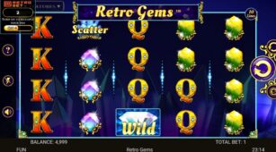 Retro Gems demo play free 1