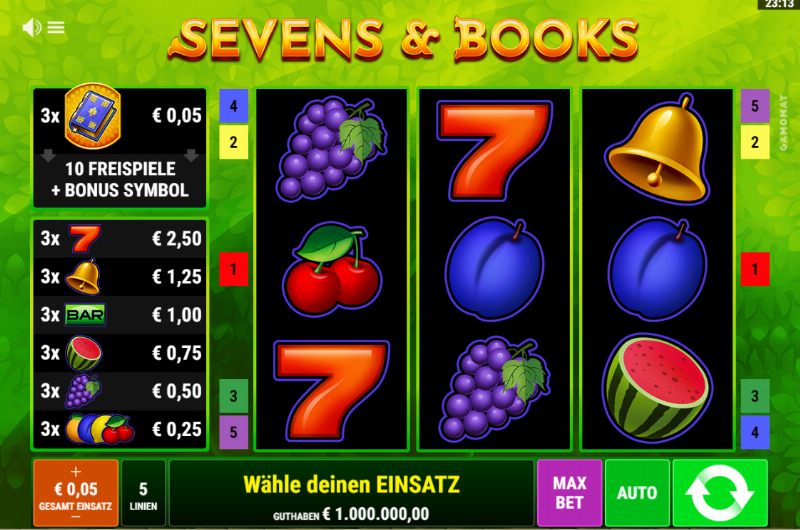 Sevens & Books