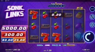 Sonic Links demo play free 3