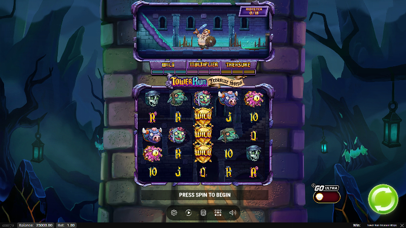 Tower Run Treasure Steps