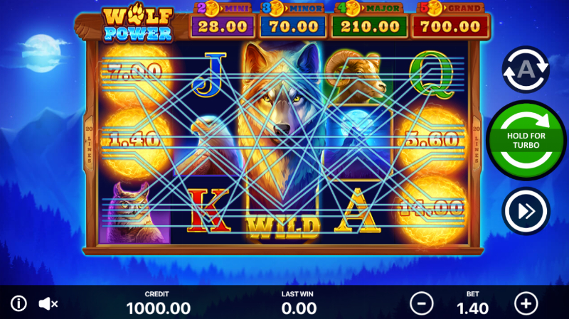 Wolf Power: Hold And Win