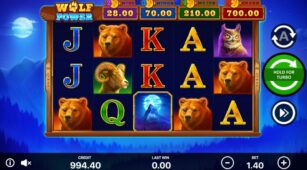Wolf Power: Hold And Win demo play free 3