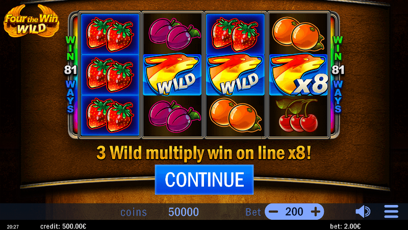 Four The Win Wild
