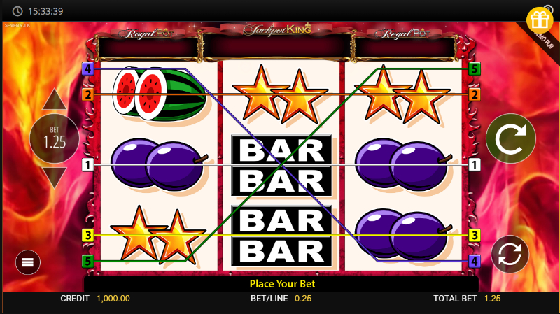 7S Deluxe Jackpot King