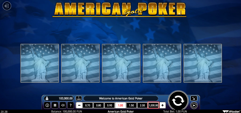 American Poker Gold (Wazdan)