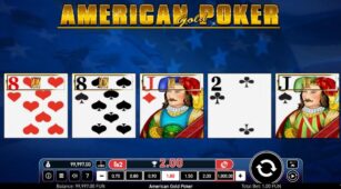 American Poker Gold (Wazdan) demo play free 3