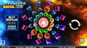 Hypernova Radial Reels demo play free 2