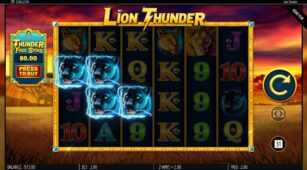 Lion Thunder demo play free 3