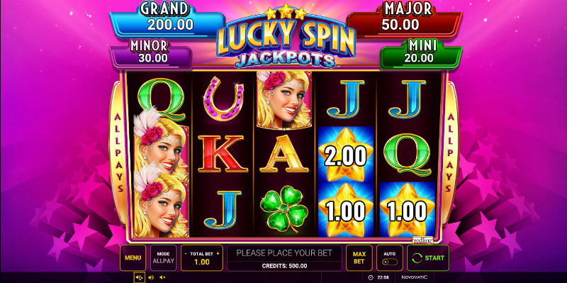 Lucky Spin Jackpots