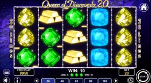 Queen Of Diamonds 20 demo play free 2