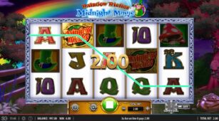 Rainbow Riches Midnight Magic demo play free 3