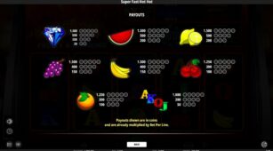 Super Fast Hot Hot demo play free 0