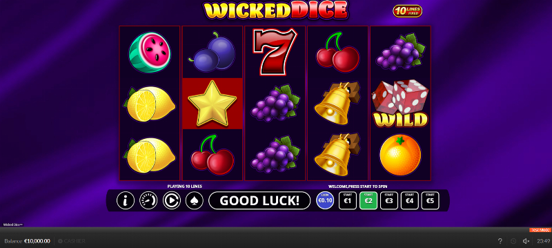 Wicked Dice 10 Lines
