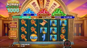 Double Mummy’s Jewels 1000 demo play free 2