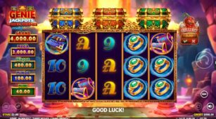 Genie Jackpots Three Wishes Combo Frenzy demo play free 0