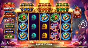 Genie Jackpots Three Wishes Combo Frenzy demo play free 2